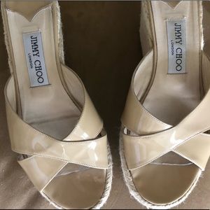 Jimmy Choo Patent Leather Espadrilles